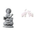 thumbnail image 1 of Escultura De Elefante Guan Yin, Centro De Mesa Feng Shui, Decoración única Para El Hogar, Estatua De Buda Femenina Para Pasillo Interior, Entrada, Oficina Y Dormitorio., 1 of 8