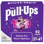 Pull-Ups Girls' Potty Training Pants, 3T-4T, 92 Count (Select for More Options)