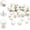 30set White, variant on 30 Sets  Buttons No Sew Buttons for Clothes, 10mm  Brooch Pins  for Women, White Safety Pins for Dresses, Shirts, DIY Crafts, Fashion Decorative Accessories