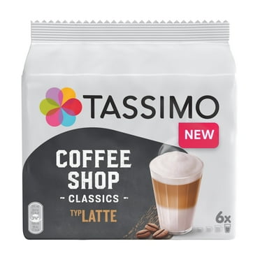 Tassimo Coffee Shop Latte (6 Drinks) Coffee Pods x6 (Pack of 1)