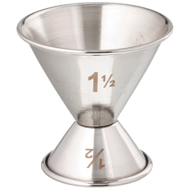 American Metalcraft J212 Jigger (Cada Uno) Plata Oz. X 1 Onza.