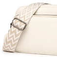 thumbnail image 2 of Bolso Hombro Retro para Mujer Bandolera Con Correa Ancha Cuero PU (Beige), 2 of 4