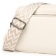 thumbnail image 2 of Bolso Hombro Retro para Mujer Bandolera Con Correa Ancha Cuero PU (Beige), 2 of 8