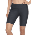 thumbnail image 3 of Firpearl Women's Swim Shorts UPF50+ Sport Board Shorts Plus Size Tankini Swimsuit Bottom, 3 of 8