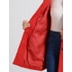 thumbnail image 5 of Abrigo largo de invierno de una sola botonadura para mujer INSPIRE CHIC con bolsillos en rojo M, 5 of 6