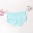 thumbnail image 7 of oelaio Girls Soft Panties Toddler Girls Cotton Underwear Comfortable Breathable Briefs Blue 6-8 Years, 7 of 7