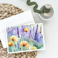 thumbnail image 2 of Lavender in Watercolor Greeting Cards and Envelopes Pack of 8 7 in x 5 in, 2 of 3