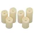 thumbnail image 4 of LED Candle Light, Flickering LED Tea Lights 6 Pcs Warm  For Wedding, 4 of 8