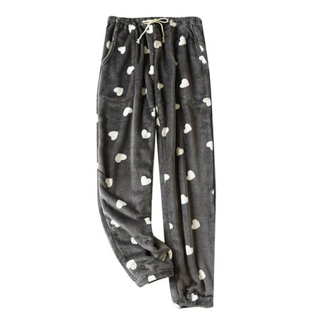 

Womens Super Soft Flannel Warm And Comfortable Pajamas Casual Pants Elegant Pajamas Thickened Thermal Pants For Home Womens Thermal Underwear Bottoms Cotton