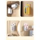 thumbnail image 2 of Caja de pañuelos con dibujos animados for el hogar, organizador de pañuelos sin taladro, autoadhesiva for pared, for baño o sala de estar (paquete de 1), 2 of 2