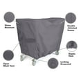 thumbnail image 4 of Covermates Outdoor Serving Carts Cover - 50"W x 30"D x 34"H, 300D Polyester, All-Weather, 4 of 8