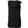 thumbnail image 5 of Lindreshi Winter Vest for Women Clearance Women Solid Pocket Color Jacket Plush Sleeveless Lapel Vest Loose Coat Top, 5 of 6