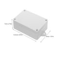 thumbnail image 2 of Shisuyan Junction Box Plastic Project Box Weatherproof Electric Power Cord Box for Outdoor, 2 of 9