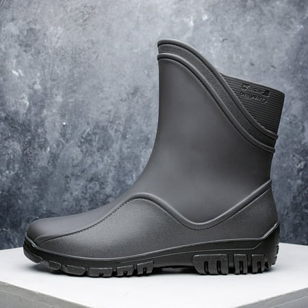 

Men‘s Fashion Non-slip Waterproof Wear-resistant Rain Boots