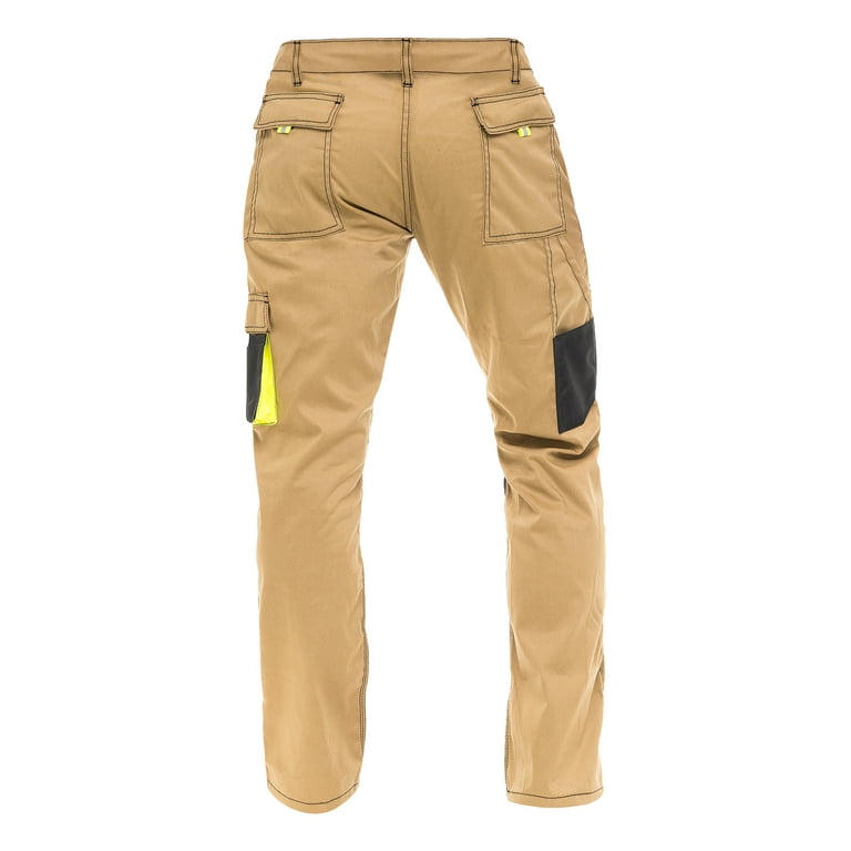 Skylinewears Men Construction Pants Utility Work Trousers With Built In Tool Belt & Cordura Reinforced Knee Pad PocketsKhaki W36-L32 Skylinewears Men Construction Pants Utility Work Trousers With Built In Tool Belt & Cordura Reinforced Knee Pad PocketsKhaki W36-L32