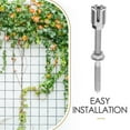thumbnail image 3 of BALAHAPY Tornillo Para Celosía De Inoxidable Plateado Para Plantas Trepadoras Exterior Resistente, 3 of 8