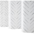 thumbnail image 5 of Blue and White Boho Shower Curtain Herringbone Zig Zag Fabric Shower Curtains for Bathroom Bohemian Farmhouse Modern Arrow Geometric Shower Curtain Set with Hooks Waterproof 72x72 inches, 5 of 6
