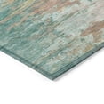thumbnail image 3 of Addison Rugs Chantille Indoor/Outdoor Transitional Abstract Teal Machine Washable Runner Rug, 2'3" x 7'6", 3 of 8
