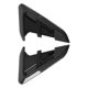 thumbnail image 2 of Rejilla De Tiburón Lateral, Embellecedor De Ventilación Lateral Atractivo Impermeable Para Reemplazo De Coche Para X3M 2018-2021 ANGGREK Estilo de fibra de carbono, 2 of 8