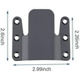 thumbnail image 2 of Topboutique Sectional Couch Connectors,Metal Couch Clips,Interlocking Furniture Clips,Sofa Connector Interlocking,Furniture Connector,Sofa Connector Bracket,2 Sets with 24 Pcs Screws,Black, 2 of 8