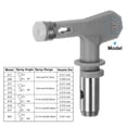thumbnail image 2 of Unique Bargains 2 Packs Reversible Spray Tips for Airless Sprayer 209 Paint Spray Nozzle Tips Sprayer Machine Parts, Grey, 2 of 6