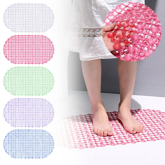 1X Floor Mat Bathroom Non Slip Mats Bathroom Bath Mats Bathtub Shower Room Mats Bathroom Mats With Suction Cups Pvc Bathroom Mats Carpet