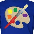 thumbnail image 4 of Inktastic Artist Palette and Brush Long Sleeve Youth T-Shirt, 4 of 5