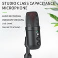thumbnail image 3 of Micrófono USB ANGGREK De Condensador ABS Plug And Play, 3 of 7