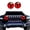 20, variant on Car Stickers,Beast Eyes Headlight Decals Pair,Funny Car Decals,Off Road Vehicles Light Stickers