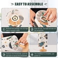 thumbnail image 4 of Cartoon Space Rockets and Planets Bedside Desk Lamp LED Table Nightstand Lamps Warm Light Fabric Lampshade for Home Bedroom Office Living Room Decor, 4 of 7