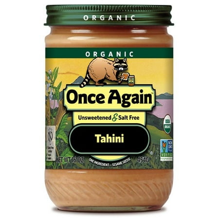 Once Again Organic Tahini 16 oz - Vegan