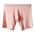 thumbnail image 2 of Rohuuque Mens Breathable Boxer Shorts Breathable Quick Dry Elastic Waistband Comfort Loose Underwear for Sports Casual Pink, 2 of 3