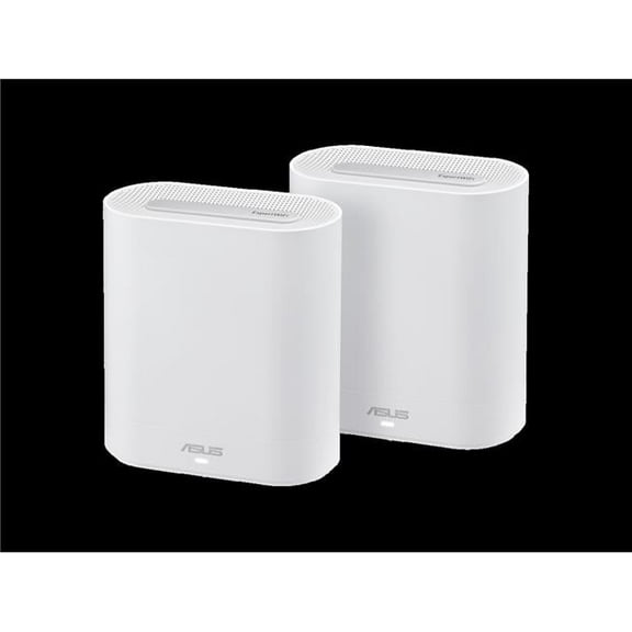 EBM68 -W-2-PK- Expert WiFi AX7800 Wireless Tri-Band Mesh Wi-Fi 6 System, White - Pack of 2