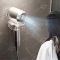 thumbnail image 5 of Rotating Hair Dryer Rack Punch-Free, Punch-Free Wall Mounted Hair Dryer Holder, Hair Dryer Rack for Hair Dryer B, 5 of 5
