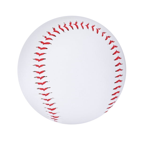 Peahefy Cowhide Baseball,Cowhide Standard Reduce Impact Training Baseball For Students Practice ,Soft Baseball