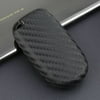Carbon Fiber Key Fob Chain Fit Jeep Dodge Chrysler Accessories Cover Case Ring
