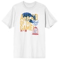 thumbnail image 6 of Ahead Of The Game Looney Tunes Sylvester Character Men's White Graphic Tee- - 4XLB, 6 of 7