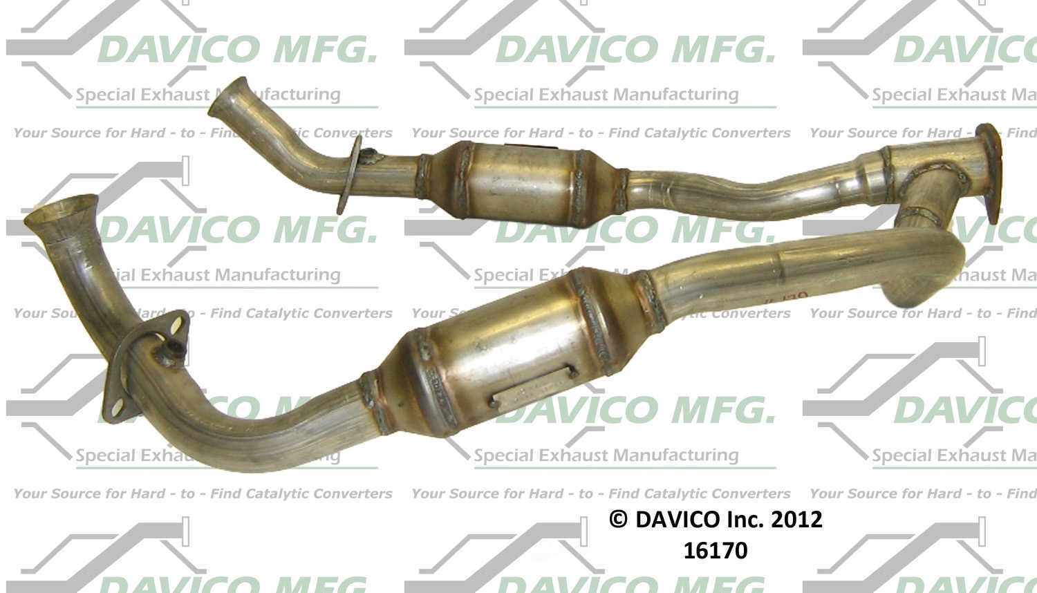 Davico Mfg 16170 Direct-Fit Catalytic Converter