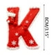 thumbnail image 2 of Adornos navideños personalizados | Adornos colgantes con el alfabeto de 26 letras | Decoración acrílica para colgar en el árbol de Navidad y el hogar, 2 of 4
