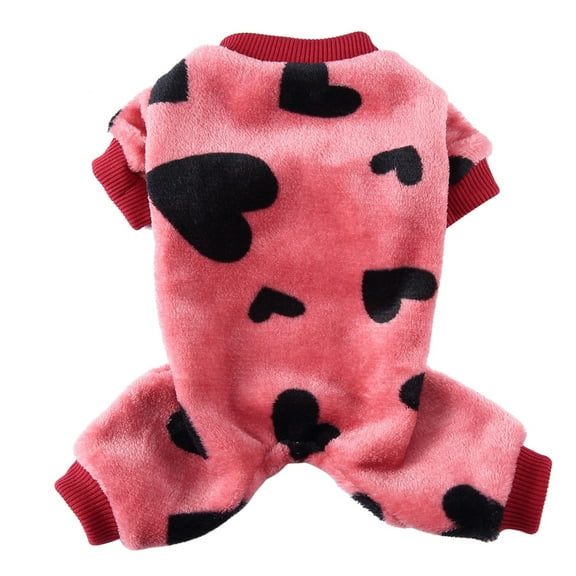 Dog Puppy Pajamas for Small Dogs Girl Boy Winter Onesies Pjs Cold Weather Puppy 4 Legged Sweater Clothes for Chihuahua Yorkie Teacup Jumpsuit Cute Pet Outfits Apparel