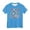 Light Blue, variant on XEGLSBU Shirts for Girls 12-14 Oversized Birthday Girl Short Sleeve Tee Summer Crewneck T Shirt Casual Fit Basic Shirts White Size 10-11 Years