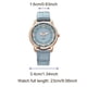 thumbnail image 2 of Hard Work Two-color Dial Quartz Ladies Watch Creative Belt Watch Women, 2 of 2