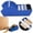 Blue, variant on Water-Activated Tape Dispenser, Desktop Tape Dispenser, Manual Kraft Gum Tape Dispenser, Light Weight & Portable Packing Tape Dispenser, Blue