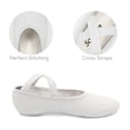 thumbnail image 3 of Zapatos de Ballet So Danca Blanco Adulto Talla 9, 3 of 6