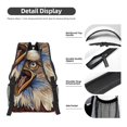 thumbnail image 4 of Rocae Eagle With USA Flags for Comfortable Student Backpack - Lightweight ,Durable School Bag Ideal for Middle School, High School, and College, 4 of 6