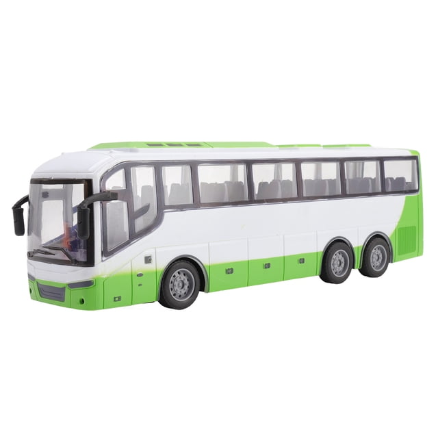 Bus de control remoto, educativo color brillante vívido eléctrico 1/30 Simulación del Modelo de Autobús de Control Remoto para Niños Juguete Para Niños Mayores de 3 Años