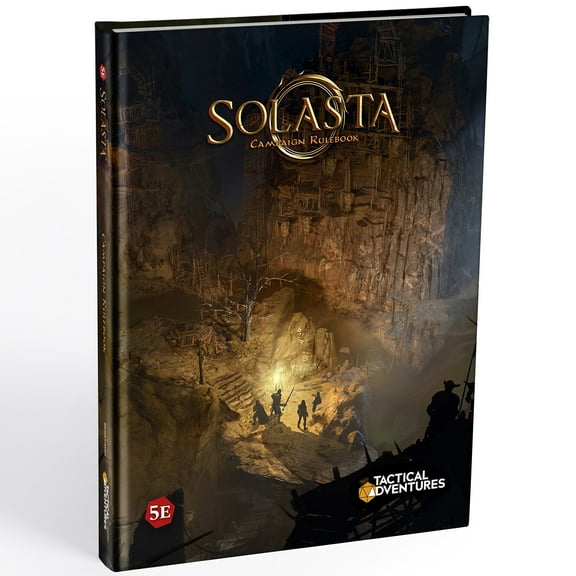 Modiphius Entertainment: Solasta: Campaign Rulebook - Revised Edition 5E - Hardcover RPG Book, 198 Pages, Tabletop Role Playing Game