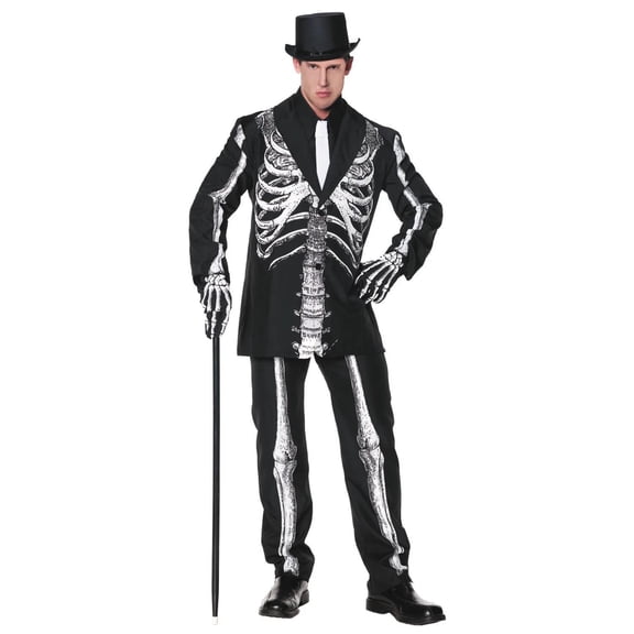 Underwraps Mens Bone Daddy Suit Costume - Size Large