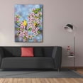 thumbnail image 3 of Epic Graffiti 'Finches In Cherry Tree' by Sarah Davis, Canvas Wall Art, 40"x54", 3 of 8