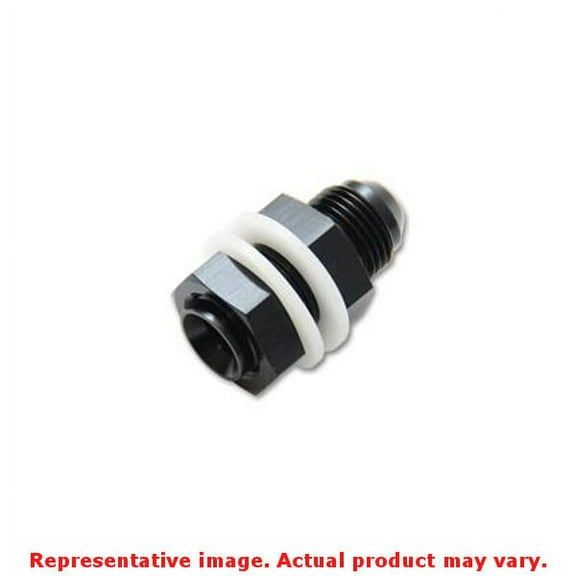Vibrant Performance 16893 VIB16893 -8AN FUEL CELL BULKHEAD ADAPTER FITTING (WITH 2 PTFE CRUSH WASHERS & NUT)